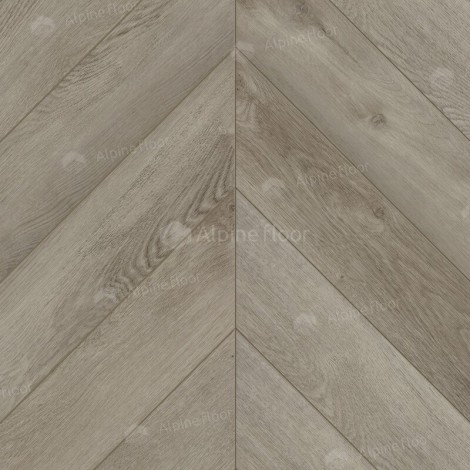 ПВХ-плитка Alpine Floor Дуб Фантазия коллекция Chevron Alpine LVT ECO 20-1