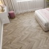 ПВХ-плитка Alpine Floor Дуб Натуральный Отбеленный коллекция Chevron Alpine LVT ECO 20-3