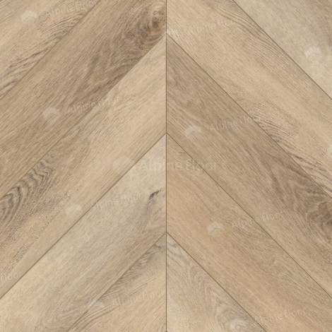 ПВХ-плитка Alpine Floor Дуб Синистра коллекция Chevron Alpine LVT ECO 20-6