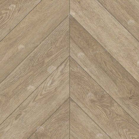 ПВХ-плитка Alpine Floor Дуб Ваниль Селект коллекция Chevron Alpine LVT ECO 20-2