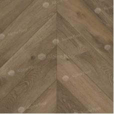 Каменный ламинат SPC Alpine Floor Дуб Насыщенный коллекция Chevron Alpine ECO 18-4