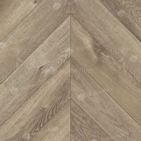 Каменный ламинат SPC Alpine Floor Chevron Alpine ECO 18-3 Дуб Натуральный Отбеленный