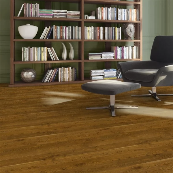 Паркетная доска Barlinek Дуб Браун Шуга Пикколо (Oak Brown Sugar Piccolo) 5Gc коллекция Decor - 1W1000448