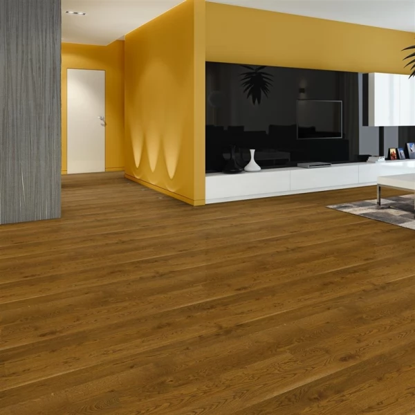 Паркетная доска Barlinek Дуб Браун Шуга Пикколо (Oak Brown Sugar Piccolo) 5Gc коллекция Decor - 1W1000448