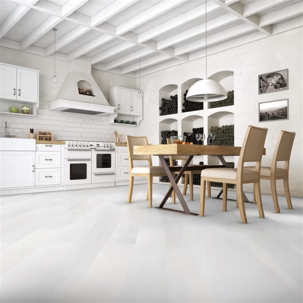 Паркетная доска Barlinek Ясень Лайм Сорбет Белый Гранде (Ash Lime Sorbet White Grande) 5Gc коллекция Pure - 1W1000489