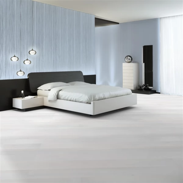 Паркетная доска Barlinek Ясень Лайм Сорбет Белый Гранде (Ash Lime Sorbet White Grande) 5Gc коллекция Pure - 1W1000489