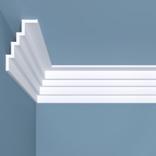 Карниз потолочный Bello Deco К17 80-50 XPS Polymer 00-00106135
