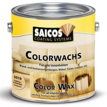 Цветной декоративный воск Saicos Colorwachs 3012 лимонный 2500 мл
