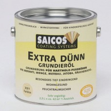 Грунтовка на основе масла Saicos Extra Dunn Grundierol для твердых и экзотических пород 3001 бесцветный 125 мл