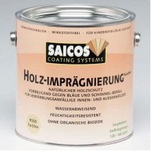 Пропитка древесины Saicos Holz-Impragnierung biozidfrei для влажных помещений 9000 750 мл