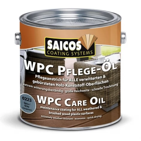 Покрытие Saicos WPC Pflege для ДПК 0213 коричневый прозрачный 125 мл