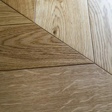 Инженерная доска Damy Floor Дуб Натуральный коллекция Luxury Французская Ёлка Евростандарт 620 х 120 х 15 мм