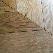 Инженерная доска Damy Floor Дуб Натуральный коллекция Luxury Французская Ёлка Селект 620 х 120 х 15 мм