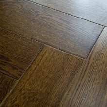 Инженерная доска Damy Floor Дуб Ореховый коллекция Luxury Английская Ёлка Евростандарт 600 х 120 х 15 мм