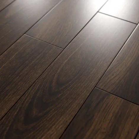 Инженерная доска Damy Floor Дуб Шоколадный коллекция Luxury Рустик 400-1200 х 120 х 15 мм