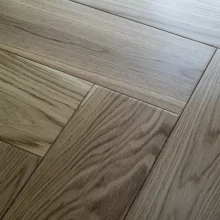 Инженерная доска Damy Floor Дуб Скандинавский коллекция Luxury Английская Ёлка Рустик 600 х 120 х 15 мм