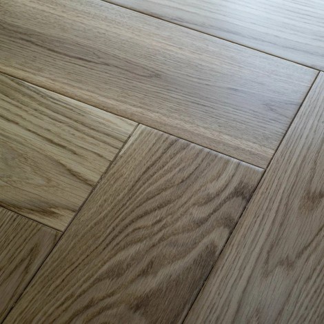 Инженерная доска Damy Floor Дуб Скандинавский коллекция Luxury Английская Ёлка Рустик 600 х 90 х 15 мм