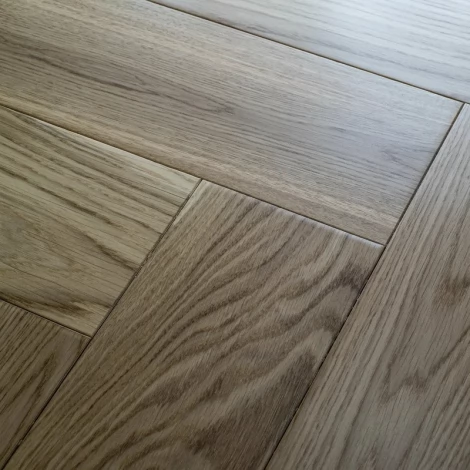 Инженерная доска Damy Floor Дуб Скандинавский коллекция Luxury Английская Ёлка Рустик 600 х 120 х 15 мм