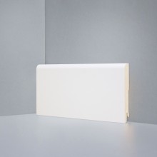 Плинтус Deartio Кремовый МДФ коллекция Белый и цветной U 102-100 9010