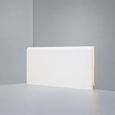 Плинтус Deartio Кремовый МДФ коллекция Белый и цветной U 102-100 9010