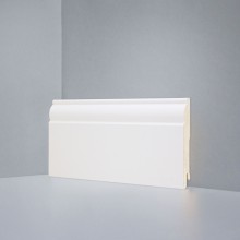 Плинтус Deartio Кремовый МДФ коллекция Белый и цветной U 104-100 9010