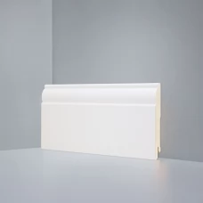 Плинтус Deartio Кремовый МДФ коллекция Белый и цветной U 104-100 9010