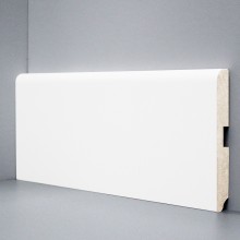 Плинтус Deartio Белый МДФ коллекция Белый и цветной U 102-120