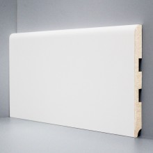 Плинтус Deartio Белый МДФ коллекция Белый и цветной U 102-150