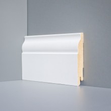 Плинтус Deartio Белый МДФ коллекция Белый и цветной U 103-100