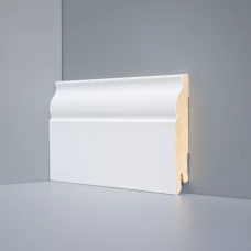 Плинтус Deartio Белый МДФ коллекция Белый и цветной U 103-100