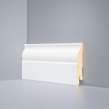 Плинтус Deartio Белый МДФ коллекция Белый и цветной U 103-80