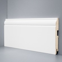 Плинтус Deartio Белый МДФ коллекция Белый и цветной U 104-120
