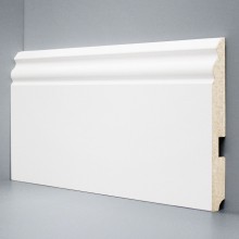 Плинтус Deartio Белый МДФ коллекция Белый и цветной U 105-150 16 мм