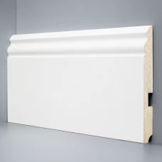 Плинтус Deartio Белый МДФ коллекция Белый и цветной U 105-150 16 мм