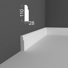 Плинтус МДФ DeARTIO под покраску Р10.110.28