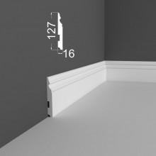 Плинтус МДФ DeARTIO под покраску Р24.127.16