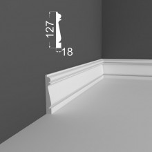 Плинтус МДФ DeARTIO под покраску Р25.127.18