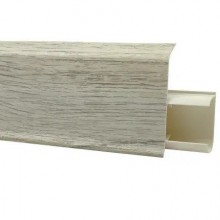 Плинтус ПВХ Deck 783 Роял Оак Королевский дуб со съемной панелью 55х2200 мм