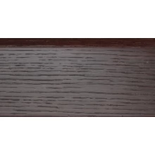 Плинтус деревянный DL Profiles С9 Дуб Кофе 75 мм2.4м