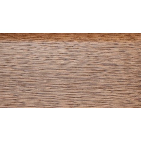 Плинтус деревянный DL Profiles Р7 Дуб Табачный 75мм 2.4м