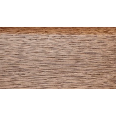 Плинтус деревянный DL Profiles Р7 Дуб Табачный 60мм 2.4м