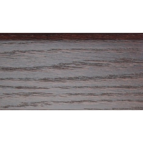 Плинтус деревянный DL Profiles С9 Дуб Кофе 75 мм 2.4м