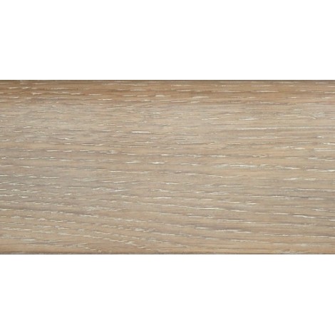 Плинтус деревянный DL Profiles Р4 Дуб Белый75мм 2.4м