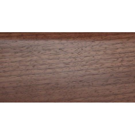 Плинтус деревянный DL Profiles 018 Орех Светлый 60мм 2.4м