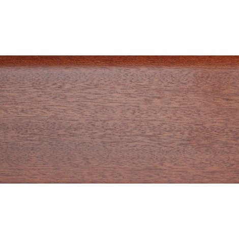 Плинтус деревянный DL Profiles 017 Сапели 75мм 2.4м