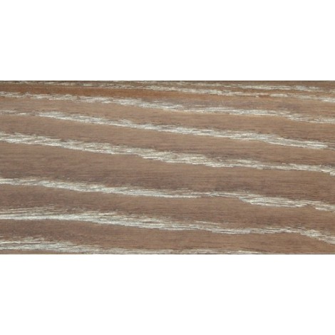 Плинтус деревянный DL Profiles 014 Ясень Сахара 75мм 2.4м