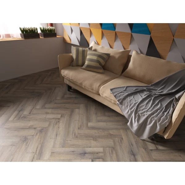 ПВХ плитка FineFloor Craft Small Plank Дуб Девон коллекция Rich FF-080