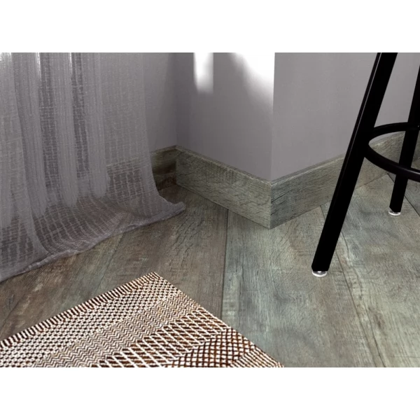 Плинтус Fine Floor Дуб Этна коллекция Wood FF-1518