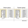 Петля стальная универсальная с короной Morelli MS 100X70X2.5-U SN