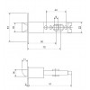 Защёлка Rucetti HK-01 PC